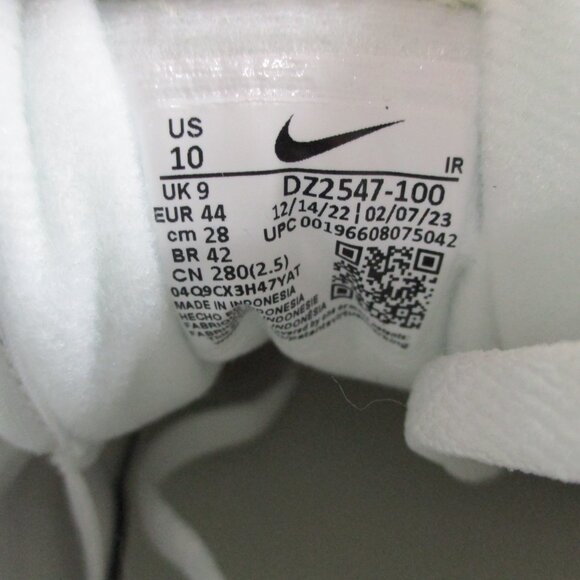 Nike Air Trainer 1 Chicago Split Sneakers Mens 10 White Red Mid SE Shoes - Picture 6 of 6